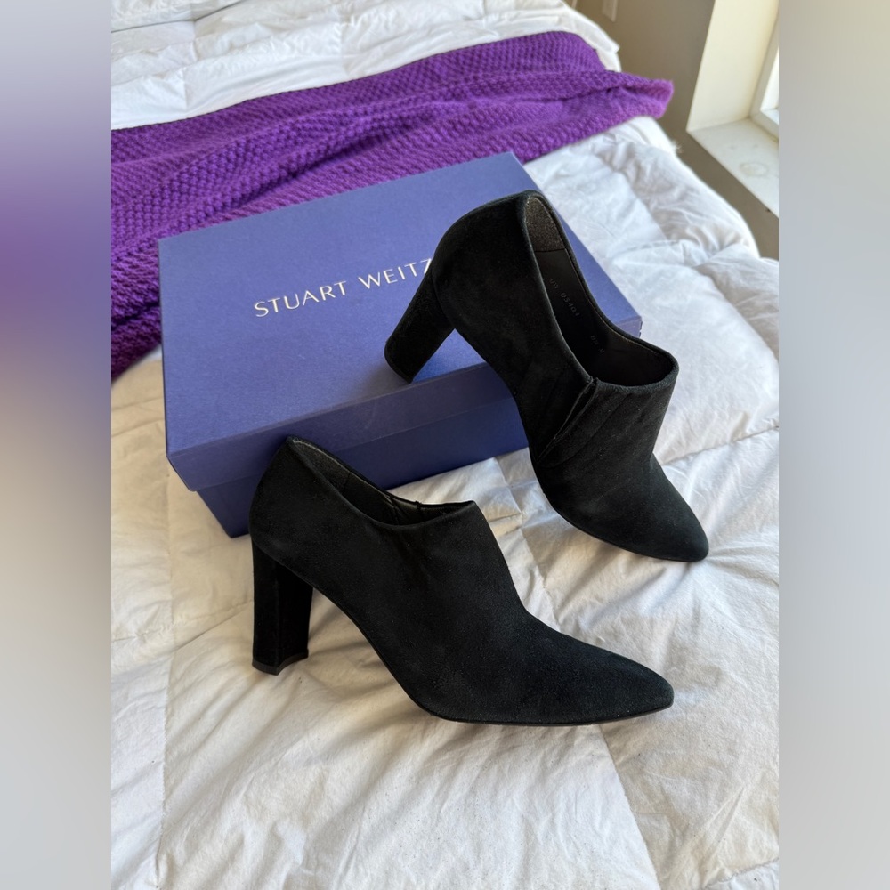 Womens Stuart Weitzman Standdap Booties